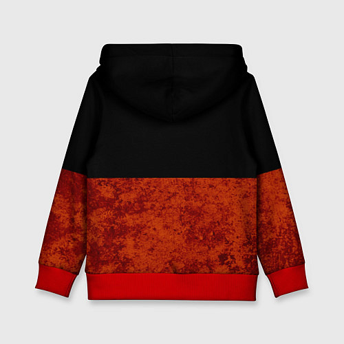 Детская толстовка Ленивая лягушка Lazy Frog / 3D-Красный – фото 2