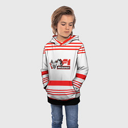 Толстовка-худи детская F1 McLaren, цвет: 3D-черный — фото 2