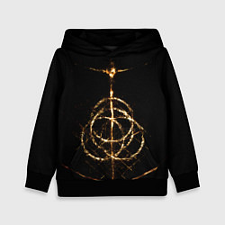 Толстовка-худи детская ЭЛДЕН РИНГ ELDEN RING, цвет: 3D-черный