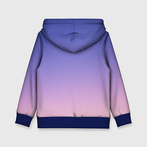 Детская толстовка Красавица и дракон heart / 3D-Синий – фото 2