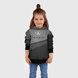 Толстовка-худи детская Infinity, цвет: 3D-черный — фото 2