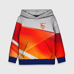 Толстовка-худи детская Sevilla спорт, цвет: 3D-синий