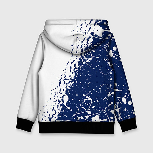 Детская толстовка Тоттенхэм Хотспур брызги / 3D-Черный – фото 2