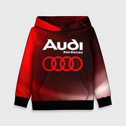 Толстовка-худи детская AUDI Pro Racing Звезды, цвет: 3D-черный