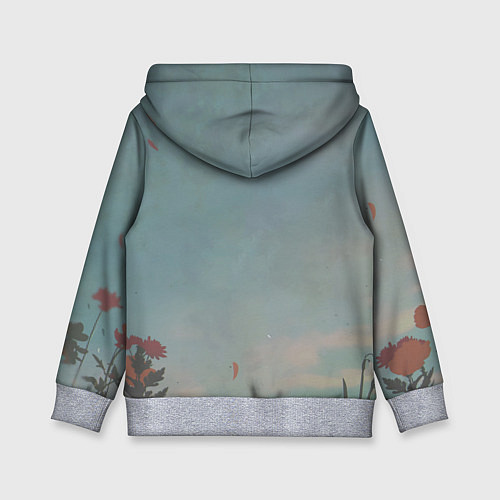 Детская толстовка Милашка Эмма / 3D-Меланж – фото 2