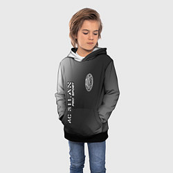 Толстовка-худи детская AC MILAN AC Milan Pro Sport, цвет: 3D-черный — фото 2