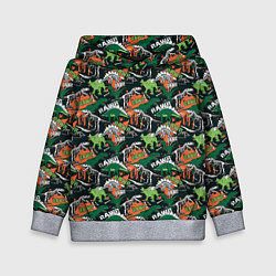 Детская толстовка Динозавры Dinosaurs
