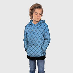 Толстовка-худи детская Рабица, цвет: 3D-черный — фото 2