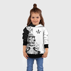 Толстовка-худи детская АНТОН ГЕРБ, цвет: 3D-черный — фото 2
