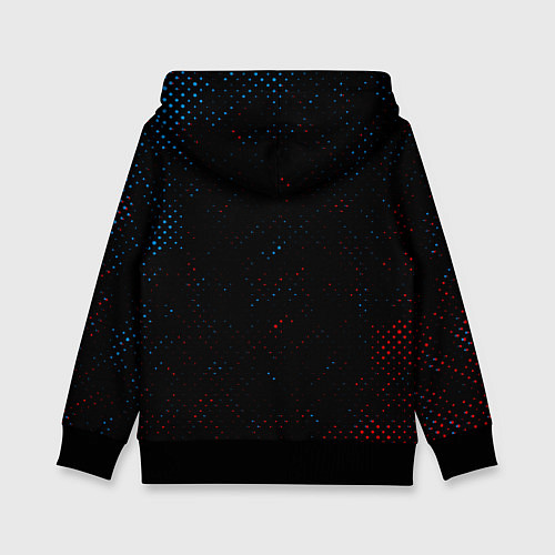 Детская толстовка RUSSIA - ГЕРБ Team Russia Потертости / 3D-Черный – фото 2