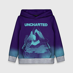Толстовка-худи детская Uncharted Арт, цвет: 3D-меланж