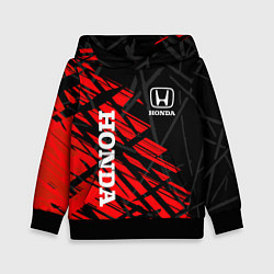 Толстовка-худи детская HONDA ХОНДА СОВРЕМЕННЫЙ, цвет: 3D-черный