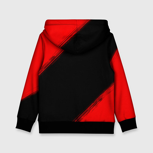 Детская толстовка Eat Sleep Street Fighter Repeat Краска / 3D-Черный – фото 2