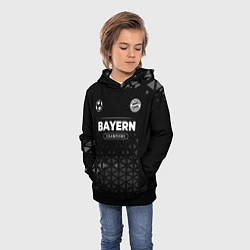 Толстовка-худи детская Bayern Форма Чемпионов, цвет: 3D-черный — фото 2