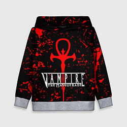 Толстовка-худи детская Vampire The Masquerade Bloodlines, цвет: 3D-меланж