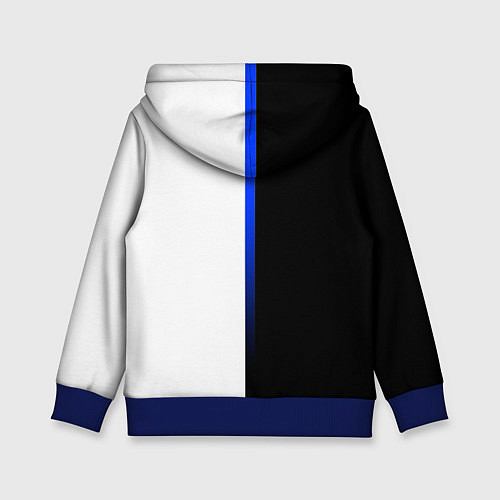 Детская толстовка ЧАНГАН CHANGAN СИНЯЯ ЛИНИЯ / 3D-Синий – фото 2