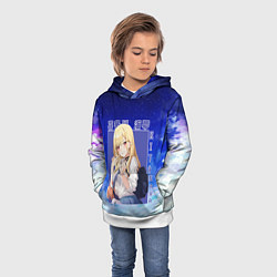 Толстовка-худи детская Marin Kitagawa: Heaven Art, цвет: 3D-белый — фото 2