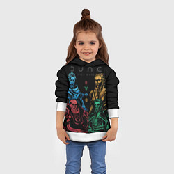 Толстовка-худи детская Dune: Spice Wars все фракции, цвет: 3D-белый — фото 2