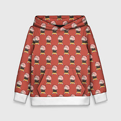 Толстовка-худи детская Spу x Family Аня Форджер, цвет: 3D-белый