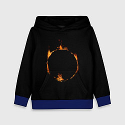 Толстовка-худи детская Знак тьмы из Dark Souls, цвет: 3D-синий