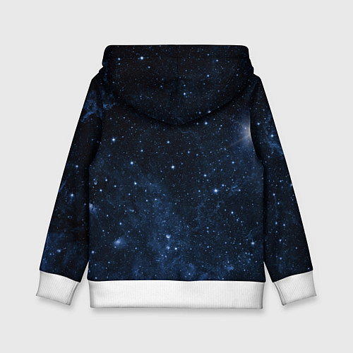 Детская толстовка Stellaris Black Hole Logo / 3D-Белый – фото 2