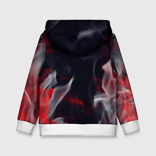 Детская толстовка Ссср - серп и молот - звезда - пламя / 3D-Белый – фото 2