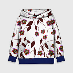 Детская толстовка Розовые цветы вишни на светлом фоне