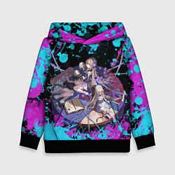 Толстовка-худи детская Грета Honkai star rail, цвет: 3D-черный