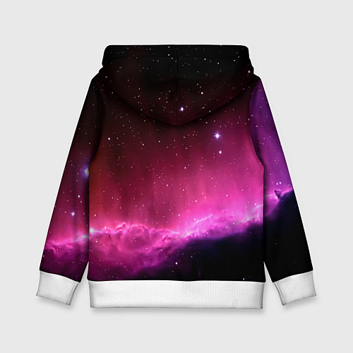 Детская толстовка Night Nebula / 3D-Белый – фото 2