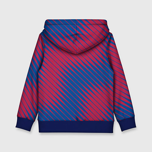 Детская толстовка Fc barcelona барселона fc абстракция / 3D-Синий – фото 2