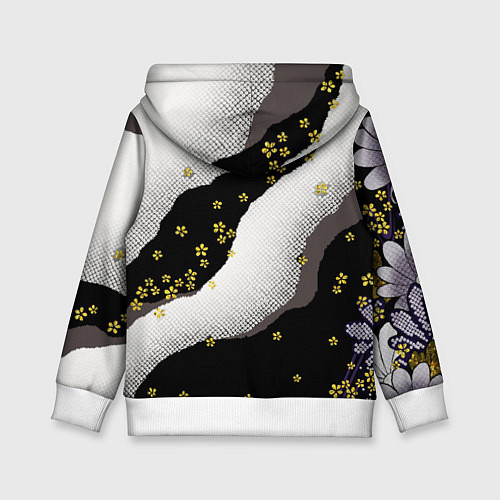 Детская толстовка JAPAN PATTERN / 3D-Белый – фото 2