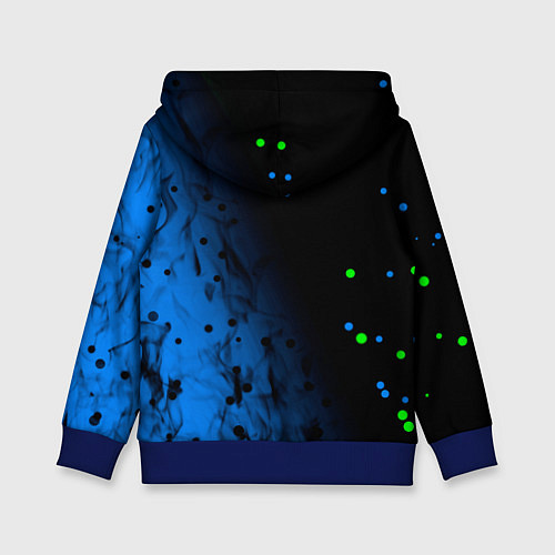 Детская толстовка Niletto абстракция / 3D-Синий – фото 2