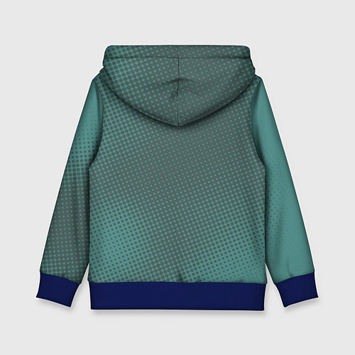 Детская толстовка Вечно молодой дед / 3D-Синий – фото 2