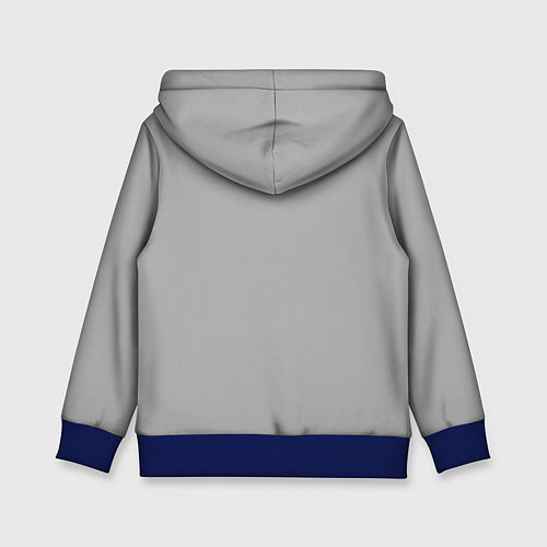 Детская толстовка Нилетто - Криолит / 3D-Синий – фото 2