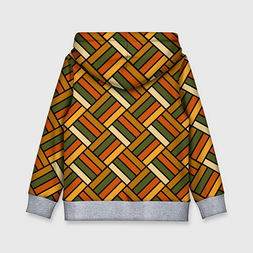 Детская толстовка Polynesian tiki LUCKY / 3D-Меланж – фото 2