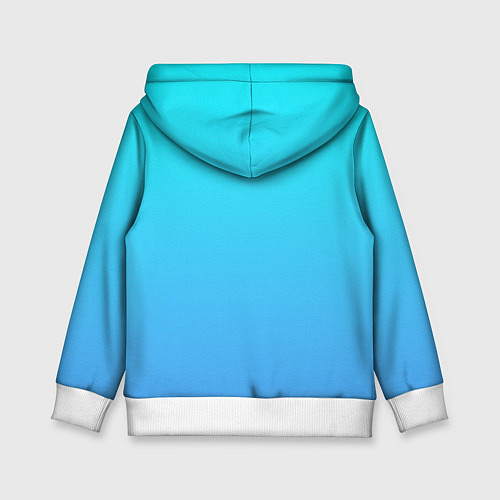Детская толстовка Fall Guy blue / 3D-Белый – фото 2