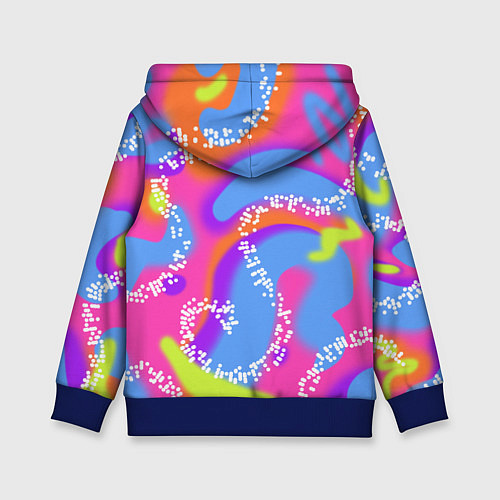 Детская толстовка Барби и Кен паттерн костюм / 3D-Синий – фото 2
