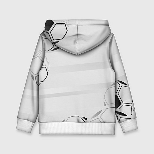 Детская толстовка Real Madrid Football Club Number 1 Legendary / 3D-Белый – фото 2