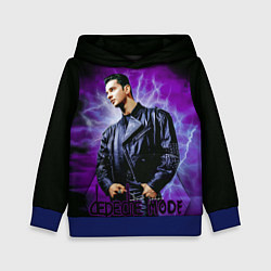 Толстовка-худи детская Depeche Mode - Dave Gahan, цвет: 3D-синий