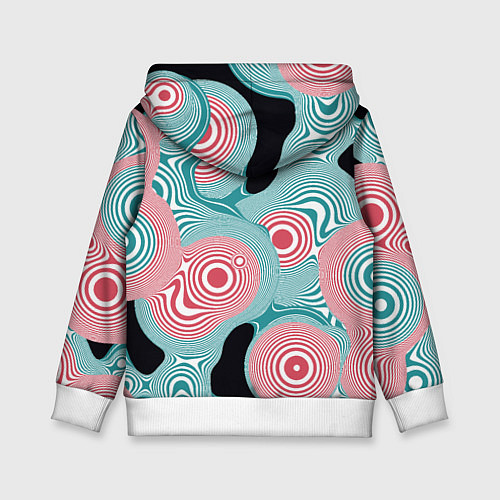 Детская толстовка Кицунэ-маска / 3D-Белый – фото 2