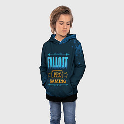 Толстовка-худи детская Игра Fallout: PRO Gaming, цвет: 3D-черный — фото 2