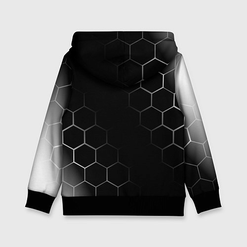 Детская толстовка Leeds United sport на темном фоне / 3D-Черный – фото 2