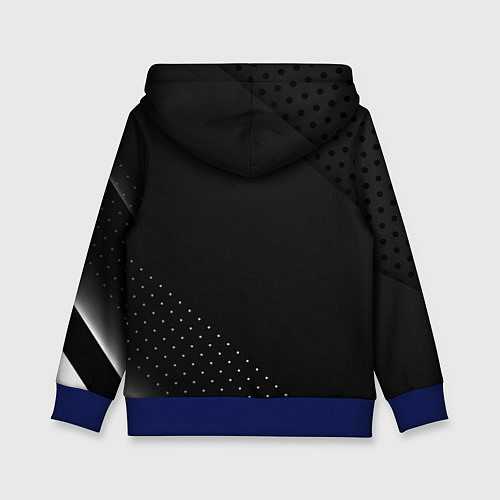 Детская толстовка Opel Карбон / 3D-Синий – фото 2