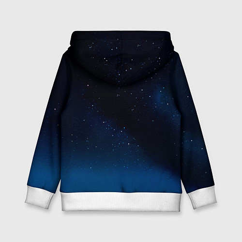 Детская толстовка Неоновый сказочный леопард / 3D-Белый – фото 2