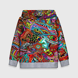 Детская толстовка Радужная картина