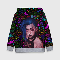 Детская толстовка Jinx: Джинкс Паудер
