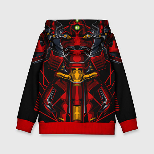 Детская толстовка Костюм железного красного робота / 3D-Красный – фото 2