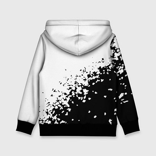Детская толстовка Crysis текстура / 3D-Черный – фото 2