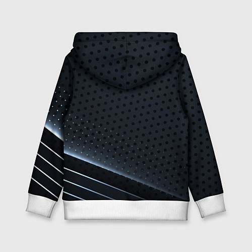 Детская толстовка Acura карбон / 3D-Белый – фото 2
