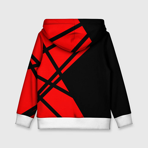 Детская толстовка Cyberpunk 2077 - Надпись Samurai / 3D-Белый – фото 2